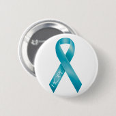 Aquamarines Band Button (Vorne & Hinten)