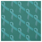 aquamarines Band des Angststörungs-Bewusstseins Stoff (Muster)