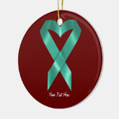 Aquamarines Bewusstseins-Band (kundengerecht) Keramikornament (Links)