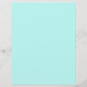 Aquamarines blaues Damastpapier (Rückseite)