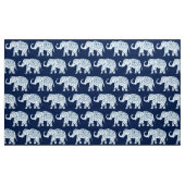 Aquamarines blaues Elefant-Gewebe Stoff (Yard (91,4 cm))