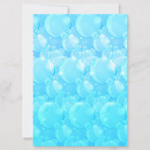 Aquamarines Blaues Untermeer Geburtstagsparty Einladung