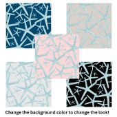 Aquamarines Blue Nautical Beach Muster Fliese