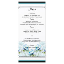 Aquamarines Blumengericht