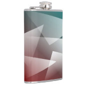 aquamarines Bordeaux Flachmann (Rechts)