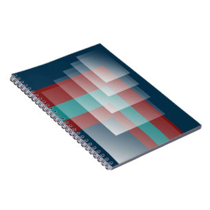 Aquamarines Bordeaux Notizblock