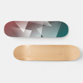 aquamarines Bordeaux Skateboard (Horizontal)