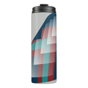 Aquamarines Bordeaux Thermosbecher