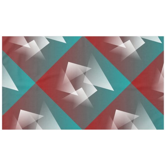 aquamarines Bordeaux Tischdecke (Vorderseite (Horizontal))