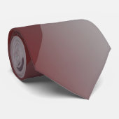 aquamarines bordeauxfarbenes Dreieck Krawatte (Gerollt)