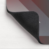 aquamarines bordeauxfarbenes Dreieck Mousepad (Ecke)