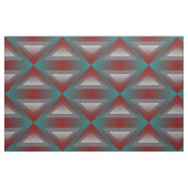 aquamarines bordeauxfarbenes Dreieck Stoff (Fat Quarter (45,7 x 55,9 cm))