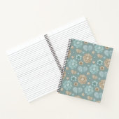 Aquamarines Crochet-Notebook mit Wasserfarbe 8,5"  Notizblock (Innenseite)