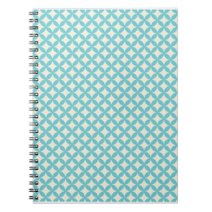 Aquamarines Diamant Spiral Notebook Notizblock