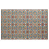 Aquamarines dunkles rotes Tan Brown ethnisches Mos Stoff (Yard (91,4 cm))