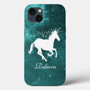 Aquamarines Einhorn Personalisiert Case-Mate iPhone Hülle