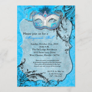 Aquamarines Einladung