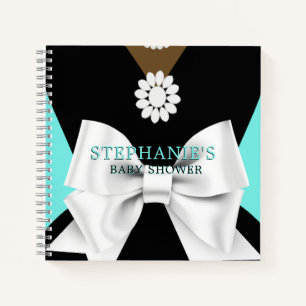 Aquamarines Ethnic Tiffany Theme Baby Showroom Gäs Notizblock