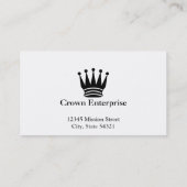 Aquamarines Firmenlogo Visitenkarte (Rückseite)