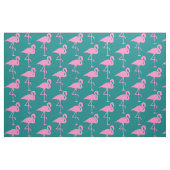 Aquamarines Flamingo-Muster Stoff (Fat Quarter (45,7 x 55,9 cm))