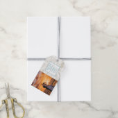 Aquamarines Florida Wedding Foto Geschenkanhänger (Mit Garn)