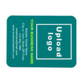 Aquamarines Foto-Magnet Magnet (Horizontal)
