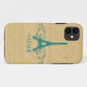 Aquamarines Französisch Geblüht Fall BT iPhone 5 Case-Mate iPhone Hülle (Rückseite (Horizontal))