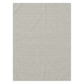 Aquamarines geometrisches Muster Tischdecke (Vorderseite)