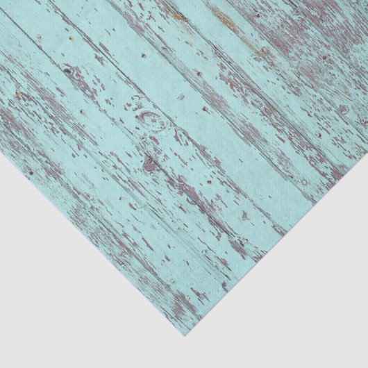 Aquamarines, gestörtes Rustikal-Holzzwirn-Papier Seidenpapier