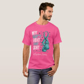 Aquamarines Gewand T-Shirt (Vorne ganz)