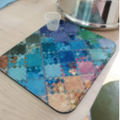 Aquamarines Glas Mosaik Tile Art Fliese