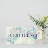 Aquamarines Glitzer (Stehend Vorderseite)