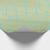 Aquamarines Glossy Wrapping Paper - Elegantes und  Geschenkpapier (Ecke)
