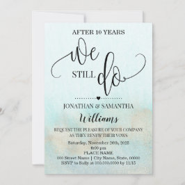 Aquamarines Gold, das wir noch zum Hochzeitstag im Einladung