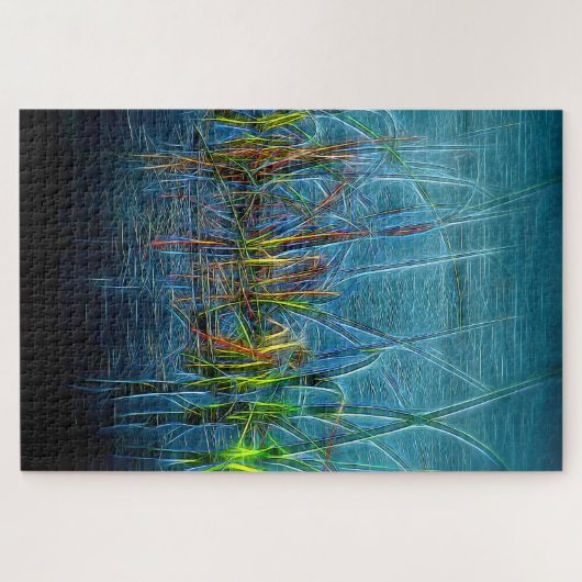 Aquamarines Grass-Puzzle Puzzle (Horizontal)
