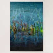 Aquamarines Grass-Puzzle Puzzle (Vertikal)