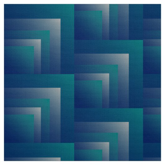 Aquamarines Grau der Marine Stoff (Muster)