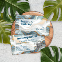 Aquamarines graues blaues Goldmarmor Kunstmuster