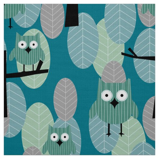 Aquamarines, graues Holzländchen Stoff (Muster)