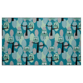 Aquamarines, graues Holzländchen Stoff (Fat Quarter (45,7 x 55,9 cm))