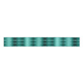 Aquamarines Green Ribbon Bow Brautparty Ripsband (Vorderseite)