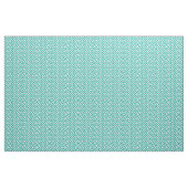 Aquamarines griechisches Schlüsselmuster Stoff (Fat Quarter (45,7 x 55,9 cm))