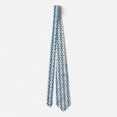 Aquamarines Grün von Logos Krawatte (Rückseite)