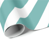 Aquamarines grünes Aqua Geschenkpapier (Rolleneckpunkt)