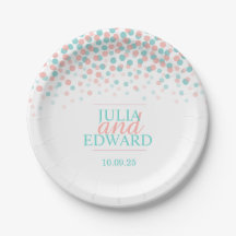 Aquamarines, grünes Korallenorangetuch