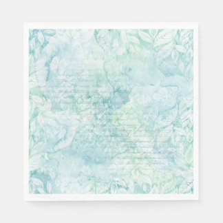 Aquamarines grünes Party Napkins Serviette