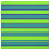 Aquamarines, grünes und blaues Muster Stoff (Muster)