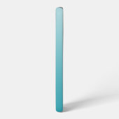 Aquamarines Handschriftzeichen Personalisiert Samsung Galaxy Hülle (Linke Seite)