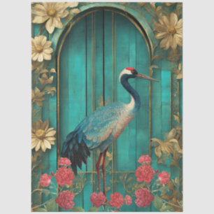 Aquamarines Handwerkspapier für große Shabby Chice Seidenpapier