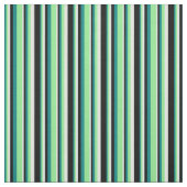 Aquamarines, hellgrünes, hellblaues und schwarzes  stoff (Muster)